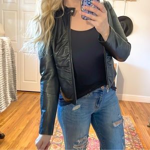 WILSONS LEATHER | Classic Scuba Leather Black Jacket